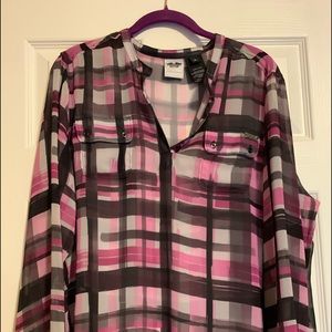 Harley Davidson Sheer Women’s Blouse